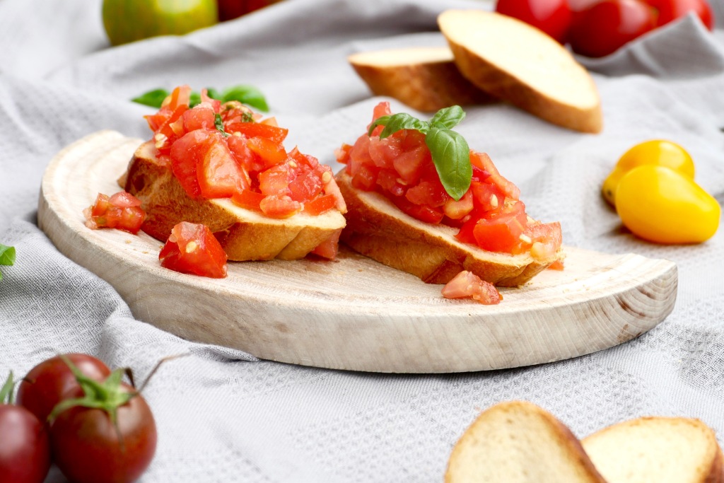 Bruschetta mit Tomaten – nakokoblog